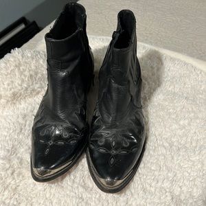 Western style booties